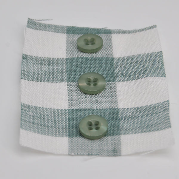 Button - Shirt / Sage - 11mm